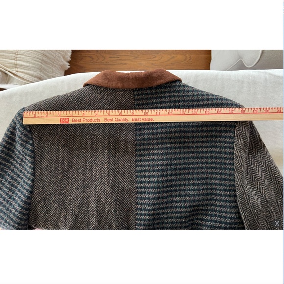 Vintage THE LIMITED COLLECTION Tweed Jacket with Suede Collar - M/L - Picture 7 of 11